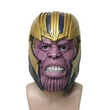 New Thanos Mask Cosplay Latex Party Mask Avengers 4 Halloween Props Light Purple