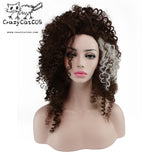 Bellatrix Lestrange Cosplay Wig Long Brown Hair HP Halloween Costume Wig