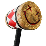 Harley Quinn Mallet Cosplay Latex Suicide Squad Harley Quinn Hammer Weapon Accessory Halloween Costume Prop