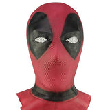 Deadpool mask Halloween mask Emulsion Cosplay Helmet Headgear Red
