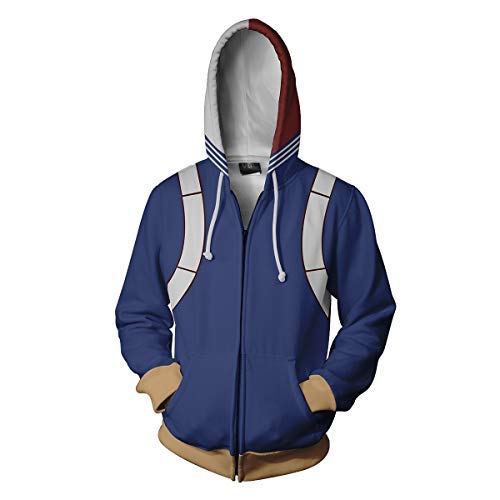 My Hero Academia hoodies Sweatshirt Cosplay Costume Training Suit Jacket