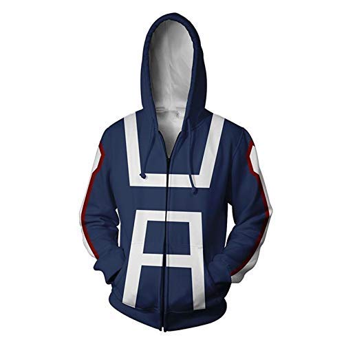 My Hero Academia hoodies Sweatshirt Cosplay Costume Training Suit Jacket