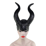 Maleficent mask Halloween mask Emulsion Cosplay Helmet Headgear Black
