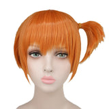 Misty Wig Short Orange Hair Pokamon Halloween Cosplay Costume Girls Wig