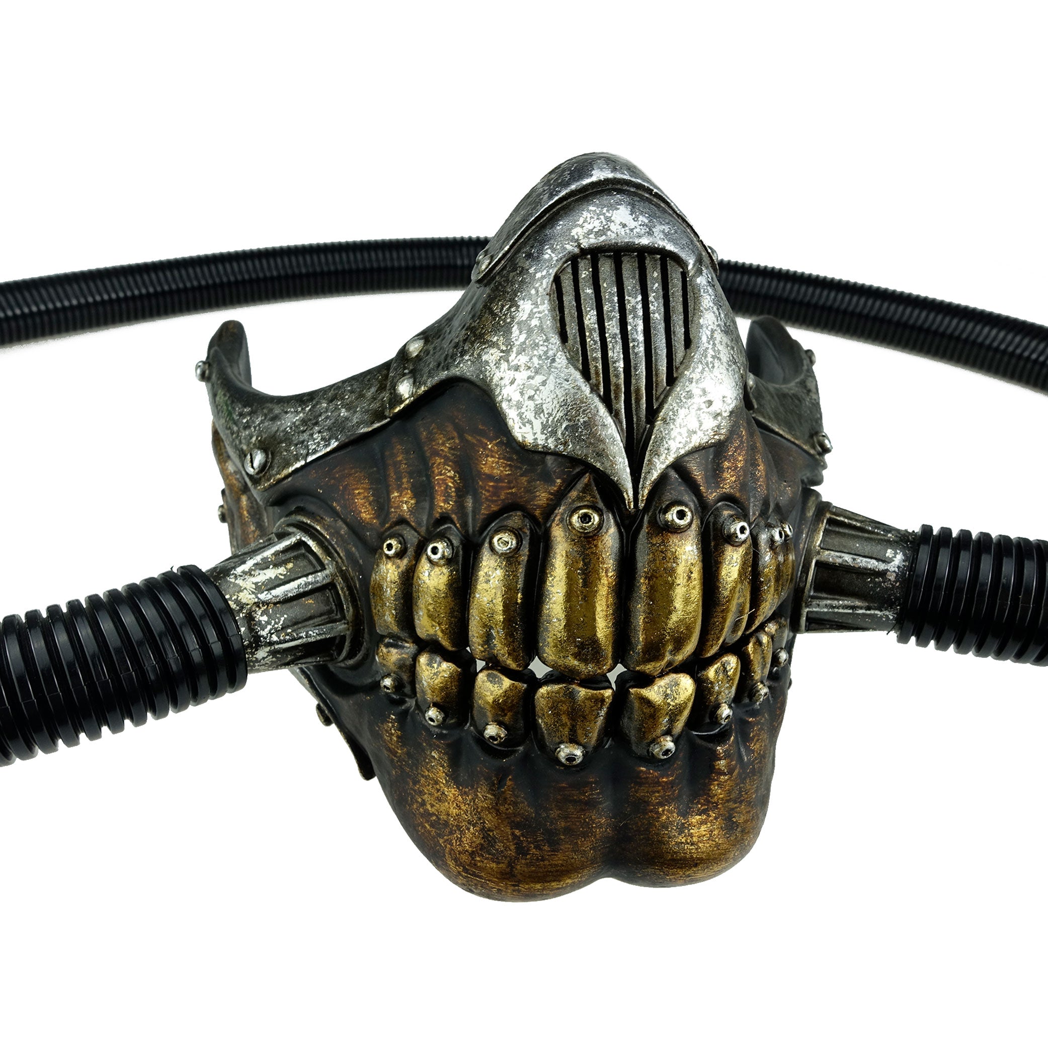 Mad Max Mask with Tube Half Face Mask Latest Adult Halloween Cosplay Costume Accessory Prop