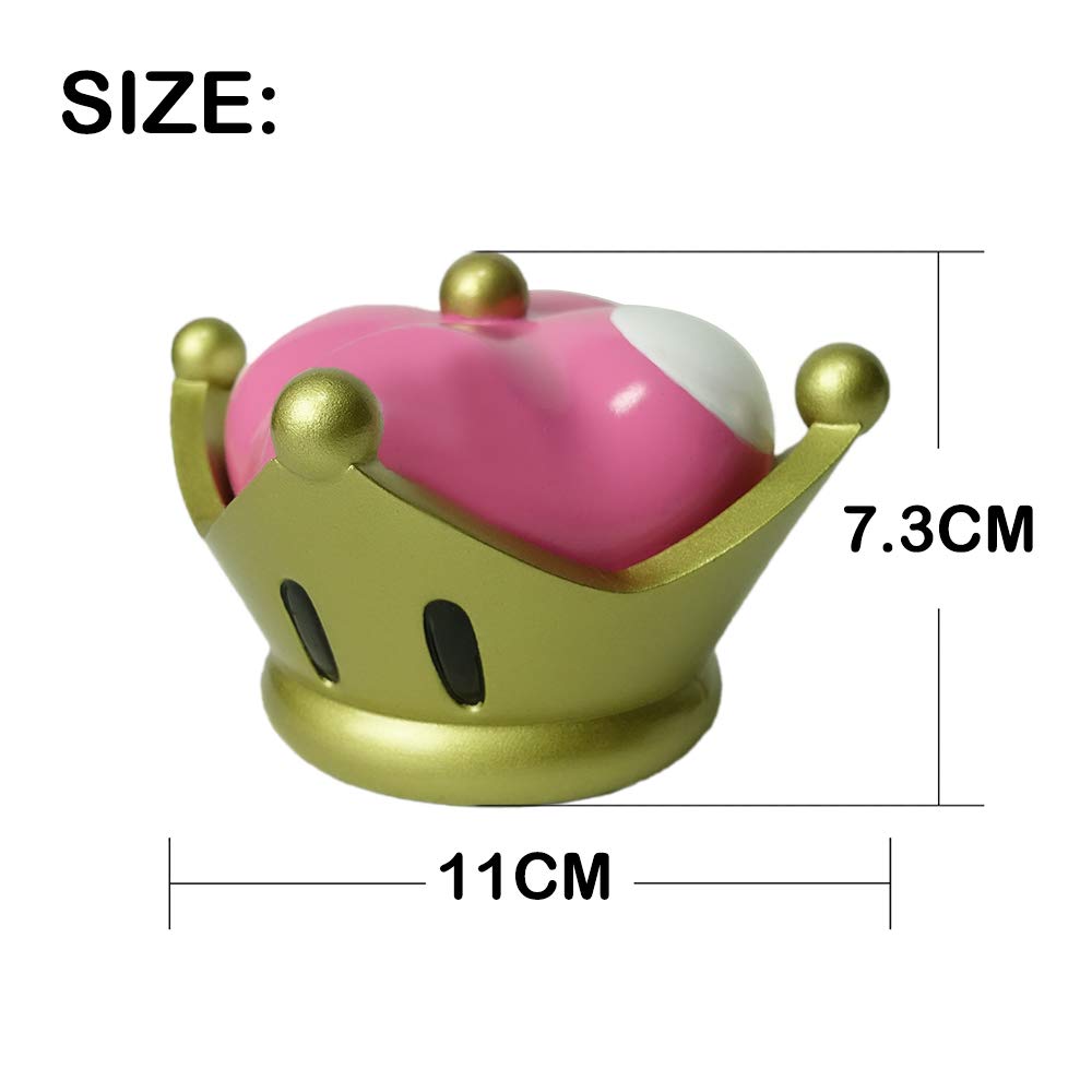 Super Mario Bowsette Super Crown Boosette Cosplay Gold Accessory Props