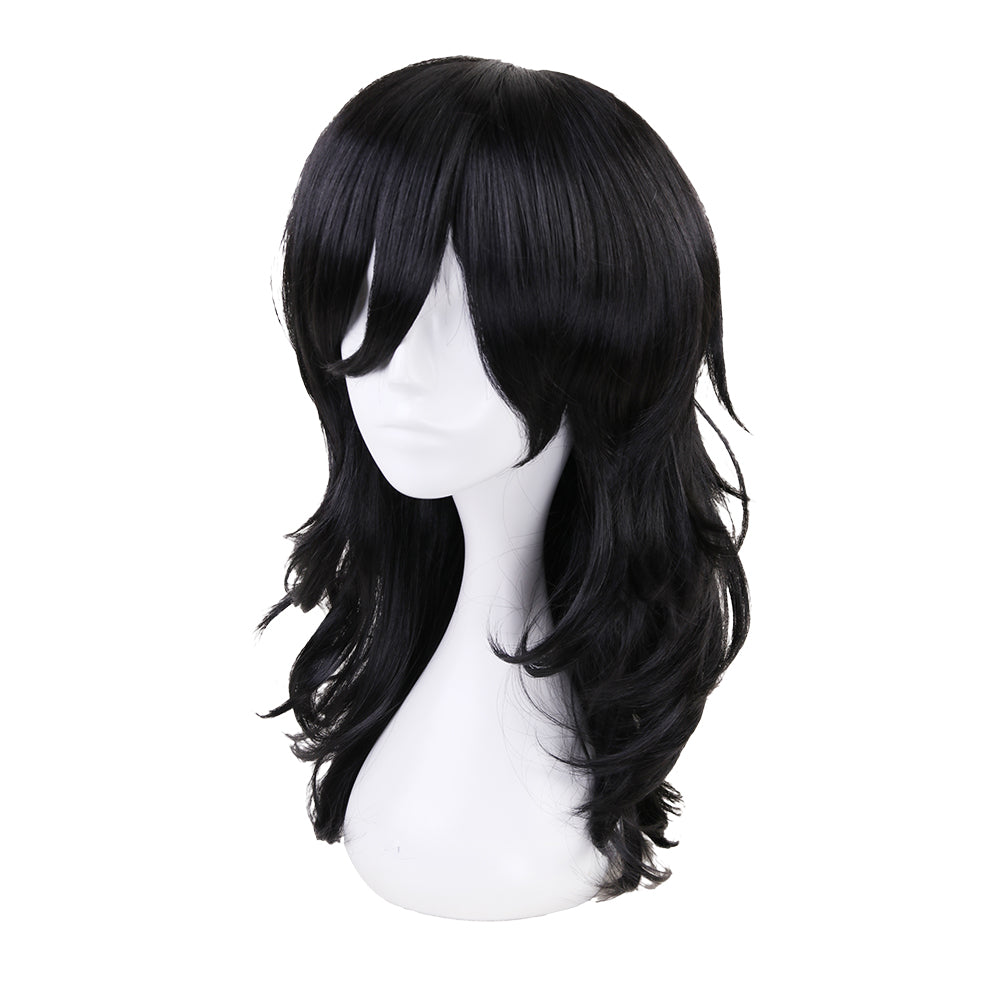 My Hero Academia Shota Aizawa Cosplay wigs Black Long Hair Costume wigs
