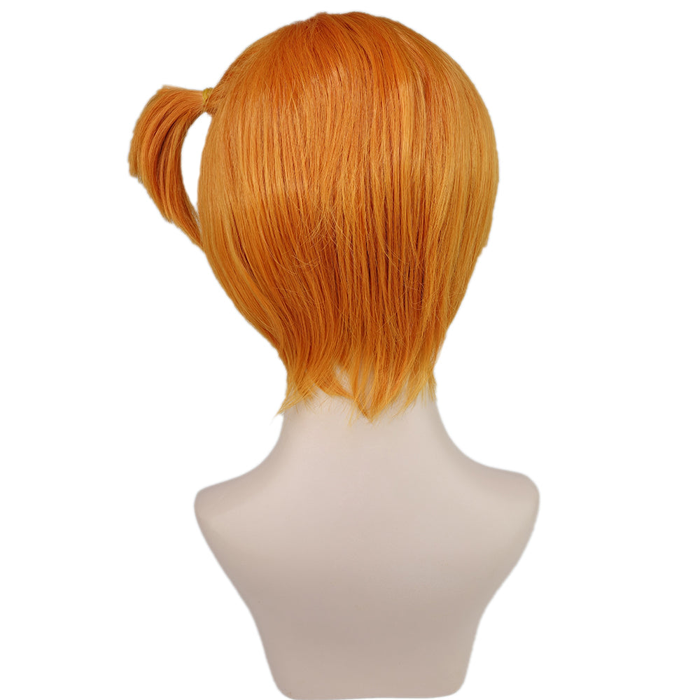 Misty Wig Short Orange Hair Pokamon Halloween Cosplay Costume Girls Wig