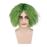 CrazyCatCos Batman Clown Wig The Joker Green Cosplay Wig Halloween Costume Wig