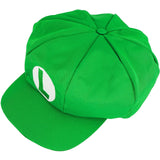 CrazyCatCos Mario Bros Hat &Luigi Cap Anime Adult Unisex Cosplay Cap (Luigi)