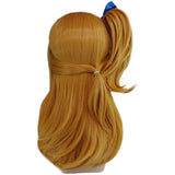 Lucy Heartfilia Cosplay Wig Gold Hair Fairy Tail Halloween Costume Wig